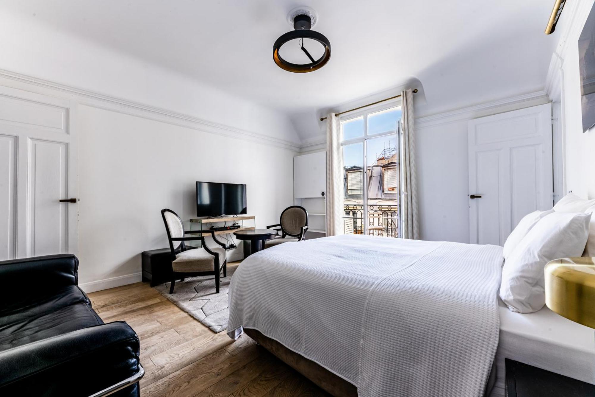 Appartement Champs Elysees Paris Exteriör bild